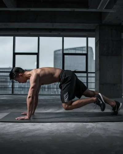 Man fitness outdoors